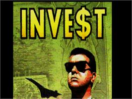 Title screen of Inve$t on the Atari ST.